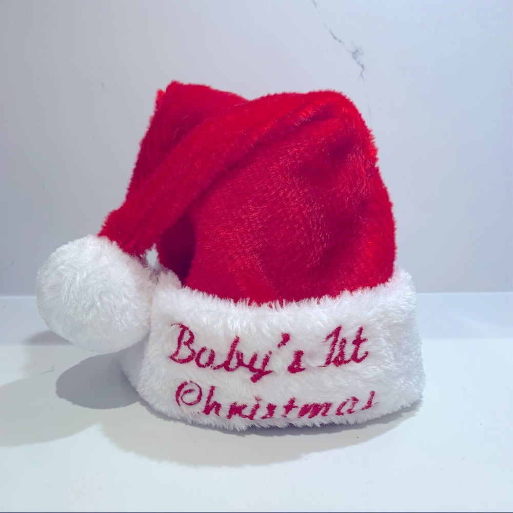 Baby’s First Christmas Santa Hat